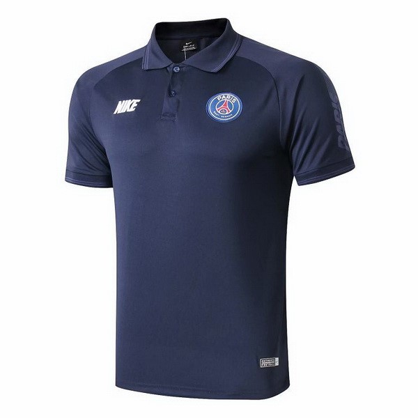 Polo Paris Saint Germain 2019-20 Blau Fussballtrikots Günstig